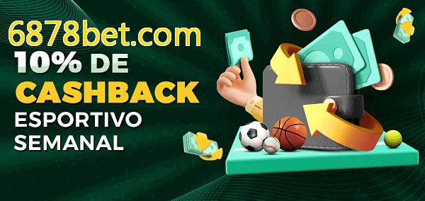 10% de bônus de cashback na 6878bet.com